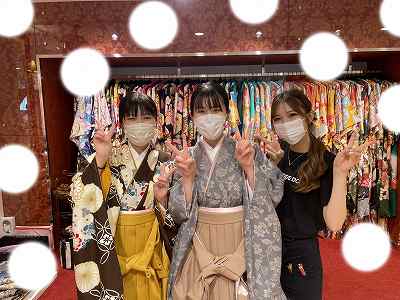 【TAKAZEN梅田本店】♡26日　袴＆お振袖姫ちゃん♡